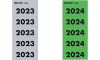 LEITZ Ordner-Inhaltsschild "Jahreszahl 2024", grün (80142455)