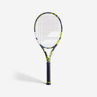 Adult Tennis Racket Pure Aero 300g - Grey/yellow - Grip 2