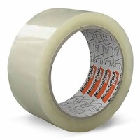 Musclepack dozentape transparant 50mm x 66m