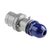 Scame Leistungssteckverbinder Stecker Blau 2P + E, 230 V / 16A, Kabelmontage IP44