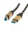 ROLINE Gold USB-Kabel USB Typ A M bis Type B M 3.0 3 m
