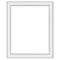 Frame: Wooden: 13 x 18cm: White