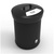 EcoAce Recycling Bin with Lift Off Handle Lid - 52 Litre - Dark Aqua - Mixed Recycling - Light Green Lid