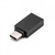 Adapter van USB Type C naar USB 3.0 zwart