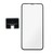 prio 3D Displayschutzglas für iPhone 11Pro Max/XS Max + Cam Glas schwarz