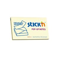 ValueX Sticky Pop-Up Notes 76x127mm 100 Sheets Yellow (Pack 12)