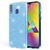 NALIA Custodia Glitterata compatibile con Samsung Galaxy M20 2019, Brilliantini Copertura Sottile Glitter Cover Protettiva Bling Case, Diamante Bumper Telefono Cellulare Protezi...