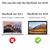 NALIA Schutz Hülle für Macbook Air 13 Zoll 2018, Hard Case Cover Rundum Tasche Transparent