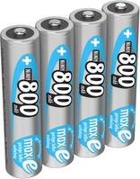 Mikroceruza akku AAA NiMH, 1,2V 800 mAh, 4 db, Ansmann maxE HR3, HR03, UO100557, DC2400, DC2400B4N, LR03