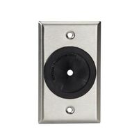 WALLPLATE SS, RUBBER GROMMET WITH 1/4" TO 1-3/4" HOLE WP841 Steckdosen