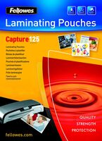 A6 Glossy 125 Micron Laminating Pouch - 100 Pack