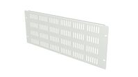 4U 19" SCREW TYPE, VENTED BLANK PANEL WHITE Rack Panels