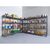 Plastic boltless shelving unit system