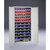 Armario-almacén, H x A x P 1970 x 1000 x 450 mm, con cajas para estanterías, 44 cajas azules.