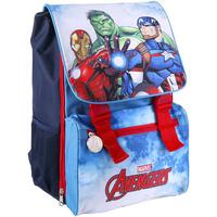 MOCHILA ESCOLAR GRANDE EXTENSIBLE AVENGERS BLUE