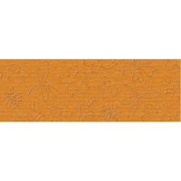 Prägekarton Elegance 220g/qm 23x32cm VE=5 Blatt Idylle orange