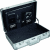 Attache-Laptopkoffer Venture silber matt