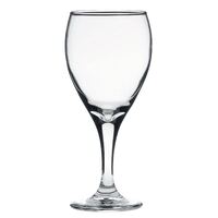 Libbey Teardrop Wine Glasses in Clear Glass - Glasswasher Safe 350ml Pack of 12