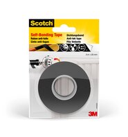 Scotch® selbstverschweißendes Reparaturband 4704, 25 mm x 3 m, schwarz, 1 Rolle Reparaturband