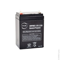 Unité(s) Batterie plomb AGM NX 2.2-12 General Purpose 12V 2.2Ah F4.8