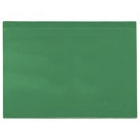 Coloured magnetic document pockets, A4, landscape, green