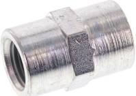 MU14HD Hochdruck-Muffe G 1/4"-G 1/4", Stahl verzinkt