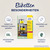 Wetterfeste Folien-Etiketten, A4, 99,1 x 42,3 mm, 20 Bogen/240 Etiketten, gelb