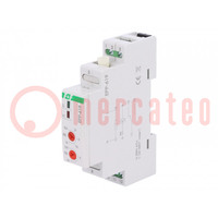 Modulo: relè di monitoraggio corrente; corrente AC; 230VAC; SPDT