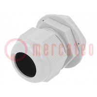 Cable gland; M32; 1.5; IP68; polyamide; light grey