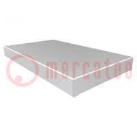 Enclosure: enclosure base; X: 152mm; Y: 254mm; Z: 25mm; 1444; natural