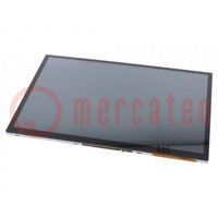 Display: TFT; 10.1"; 1280x800; Illumin: LED; RGB; Interface: HDMI