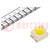 LED; SMD; 3528,PLCC4; bianco freddo; 1400÷4500mcd; 120°; 30mA