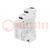 Relay: installation; bistable,impulse; NO; Ucoil: 230VAC; 10A; IP20