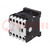 Contactor: 3-pole; NO x3; Auxiliary contacts: NC; 12VDC; 6.6A; 3kW