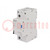 Relay: installation; bistable,impulse; NO; Ucoil: 230VAC; 80A; IP20