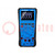 Digital multimeter; USB; LCD; 3 5/6 digits (5999); 201x101x68mm