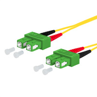 METZ CONNECT OpDAT Patchkabel, SC-D APC/SC-D APC OS2, 20 m