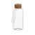 Artikelbild Drink bottle "Natural" clear-transparent incl. strap, 1.0 l, transparent/transparent