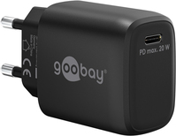 Goobay 65405 chargeur d'appareils mobiles Universel Noir Secteur Charge rapide Intérieure