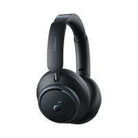 Soundcore Space Q45 Słuchawki Przewodowy i Bezprzewodowy Opaska na głowę Połączenia/muzyka Bluetooth Czarny