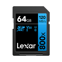 Lexar LSD0800064G-BNNNG pamięć flash 64 GB SDXC UHS-I Klasa 10