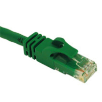 C2G 25ft Cat6 550MHz Snagless Patch Cable Green networking cable 7.5 m