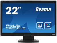 iiyama ProLite P2252HS-B1 computer monitor 54.6 cm (21.5") 1920 x 1080 pixels Full HD LED Black