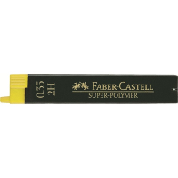 Faber-Castell 120312 potloodstift 2H Zwart