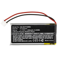 CoreParts MBXCMOS-BA058 batteria per uso domestico Ioni di Litio