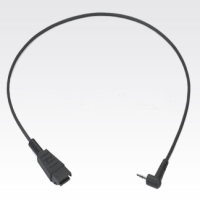 Zebra 25-124387-02R audio cable 2.5mm Black