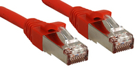 Lindy Cat.6 SSTP / S/FTP PIMF Premium 0.3m networking cable Red