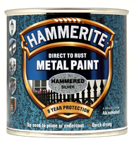 Hammerite Direct To Rust Metal Paint Hammered Finish 0.25 L