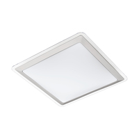 EGLO Competa 1 Deckenbeleuchtung Silber, Transparent, Weiß Nicht austauschbare(s) Leuchtmittel LED
