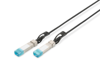 Digitus DN-81221-01 InfiniBand és száloptikai kábel 1 M SFP+ Fekete